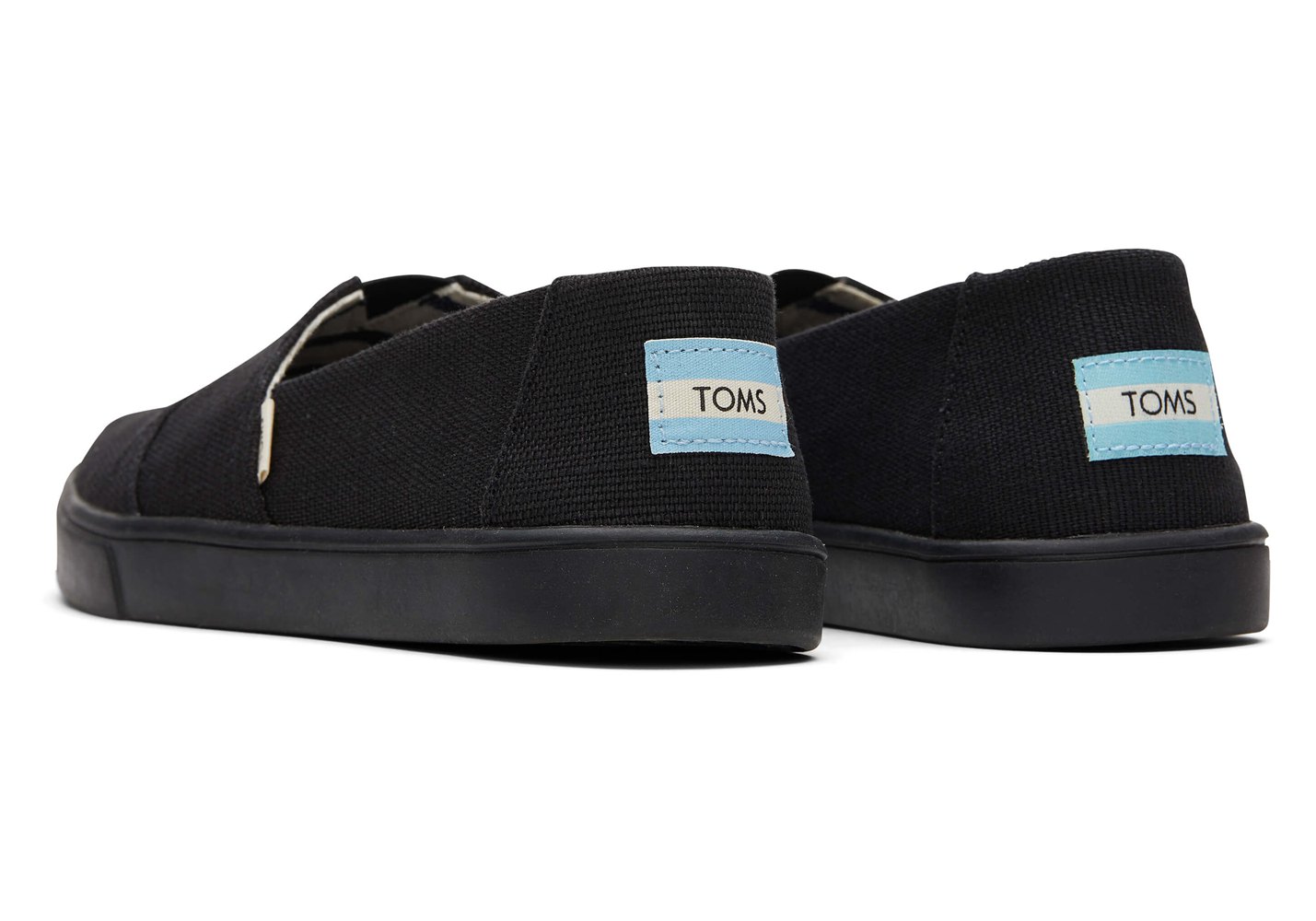 Toms Alpargata Cupsole Slip On Espadrille Black - Womens - 59421-OWRP